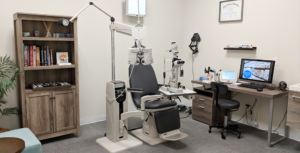 Milestones Optometry Exam Room